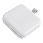 Magnetic Suction Sewing Box Portable Small Double Layer Magnetic Sewing Box Kit for Home Dormitory Travel White