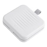 Magnetic Suction Sewing Box Portable Small Double Layer Magnetic Sewing Box Kit for Home Dormitory Travel White - Top-Down View