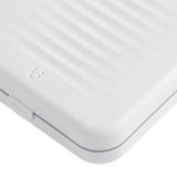 Magnetic Suction Sewing Box Portable Small Double Layer Magnetic Sewing Box Kit for Home Dormitory Travel White
