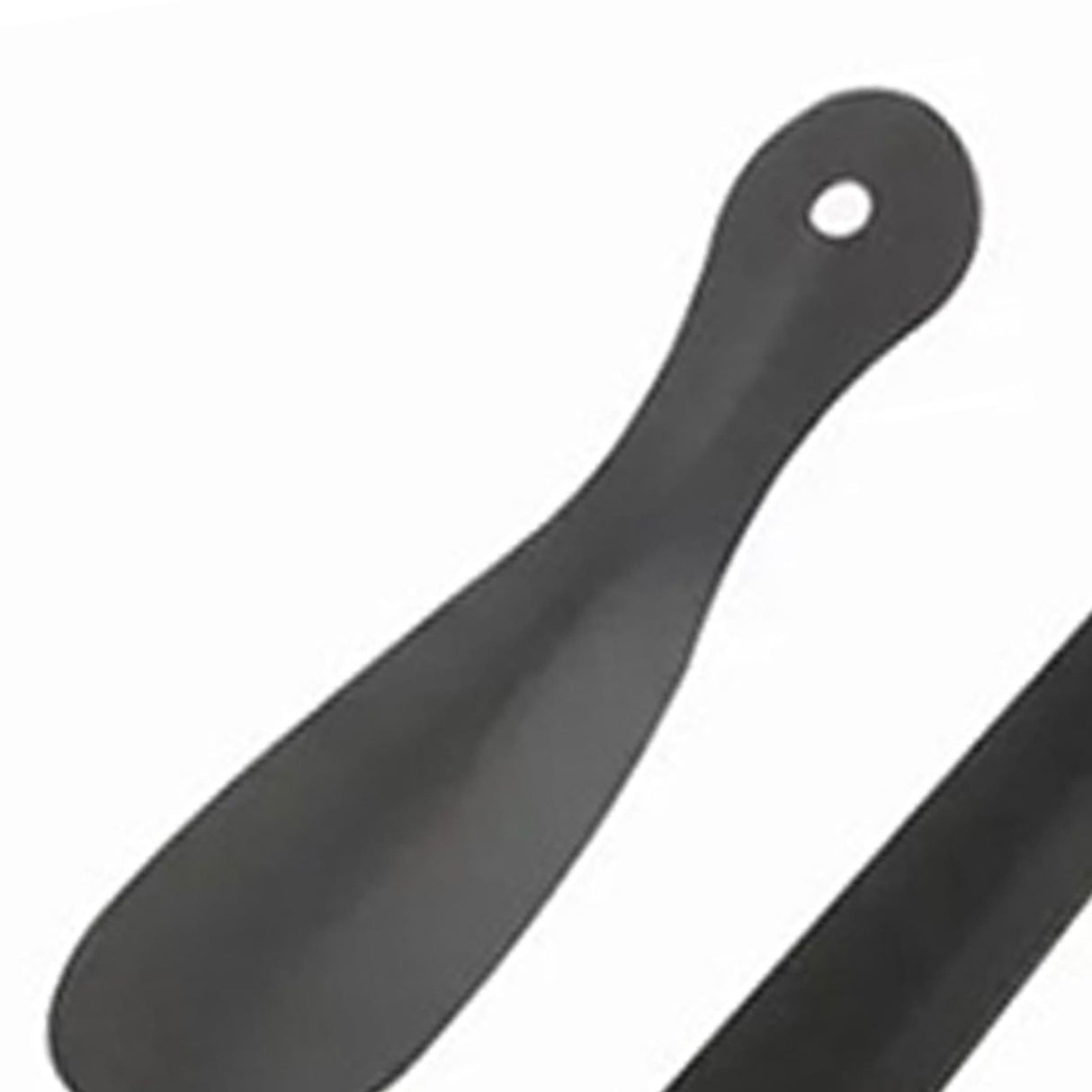 2 PCS Straight Handle Shoe Horn Anti Bending Stainless Steel Shoehorn for Seniors Pregnant Women