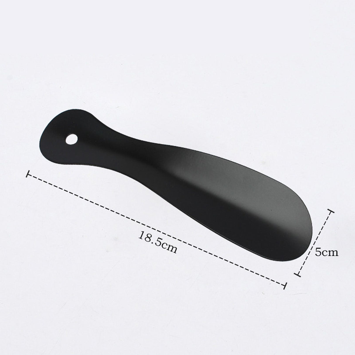 2 PCS Straight Handle Shoe Horn Anti Bending Stainless Steel Shoehorn for Seniors Pregnant Women