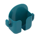 Self Adhesive Wall Mount Cell Phone Holder Wall Mount Phone Charging Holder for Home Office Bedroom Green - Side View