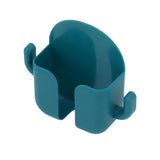 Self Adhesive Wall Mount Cell Phone Holder Wall Mount Phone Charging Holder for Home Office Bedroom Green - Rear View