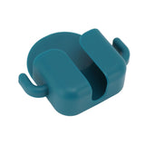 Self Adhesive Wall Mount Cell Phone Holder Wall Mount Phone Charging Holder for Home Office Bedroom Green - Extra Image