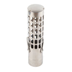 Tent Chimney Pipe Cover Weatherproof Ventilation Stainless Steel Stove Pipe Rain Cap for Outdoor Camping