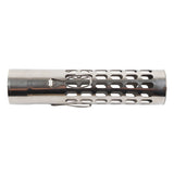 Tent Chimney Pipe Cover Weatherproof Ventilation Stainless Steel Stove Pipe Rain Cap for Outdoor Camping - Top-Down View