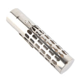 Tent Chimney Pipe Cover Weatherproof Ventilation Stainless Steel Stove Pipe Rain Cap for Outdoor Camping - 45-Degree Angle