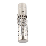 Tent Chimney Pipe Cover Weatherproof Ventilation Stainless Steel Stove Pipe Rain Cap for Outdoor Camping
