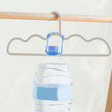 3Pcs Clothing Notched Hanger Non Slip No Marking Household Thickened Garment Coat Hanger for Bed Sheet White