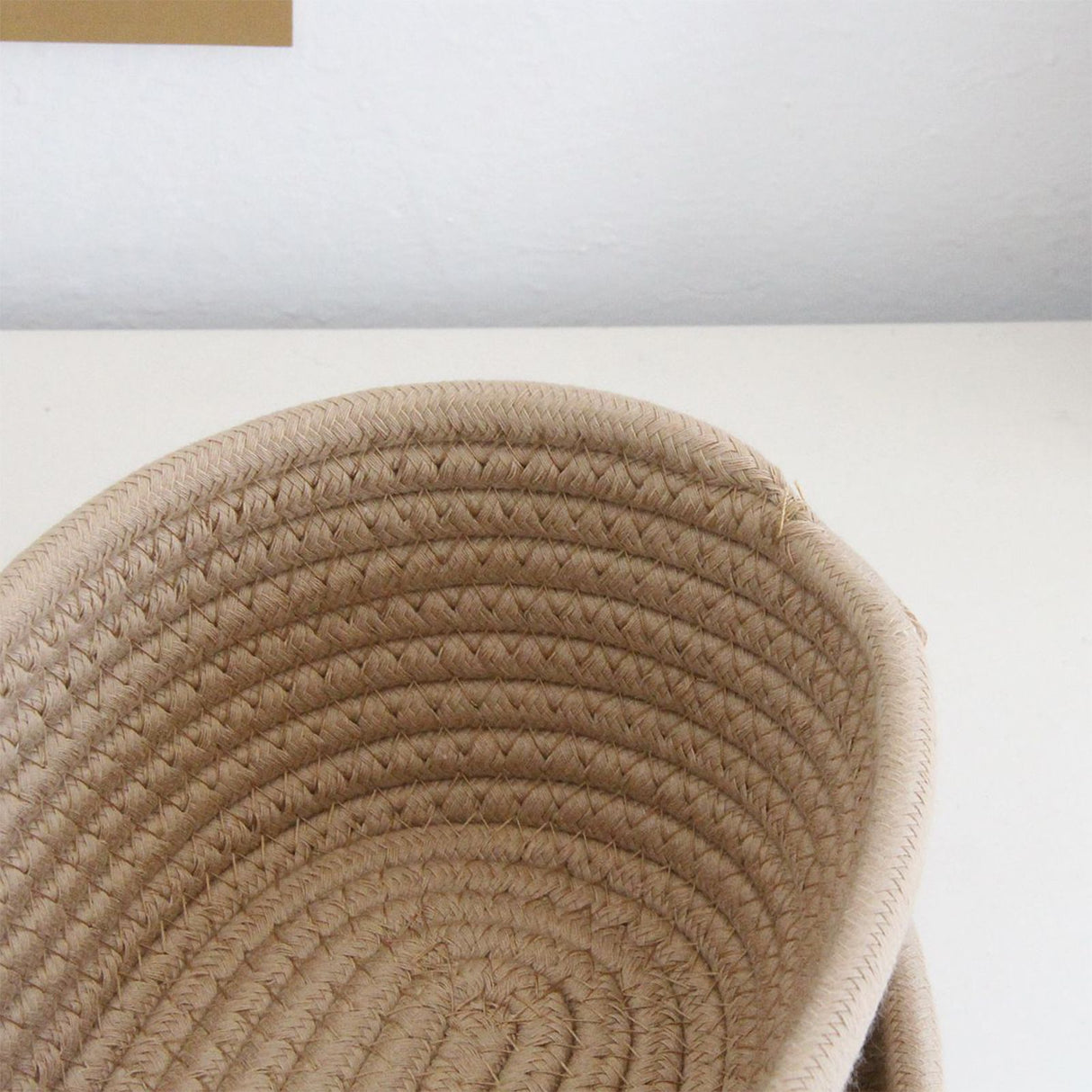Tissue Box Cover Handmade Cotton Rope Napkin Tissue Holder Decorative Household Desktop Tissue Storage Box Khaki