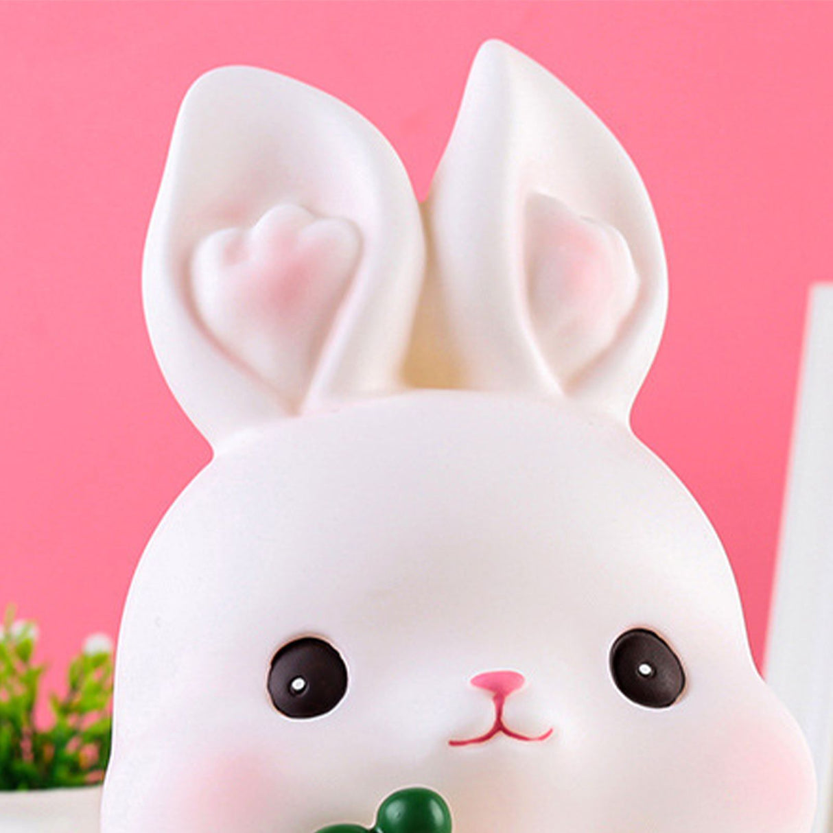 Kids Piggy Bank Cute Cartoon Money Coin Bank Anti Fall Vinyl Resin Money Bank for Boys Girls Bunny