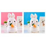 Kids Piggy Bank Cute Cartoon Money Coin Bank Anti Fall Vinyl Resin Money Bank for Boys Girls Bunny