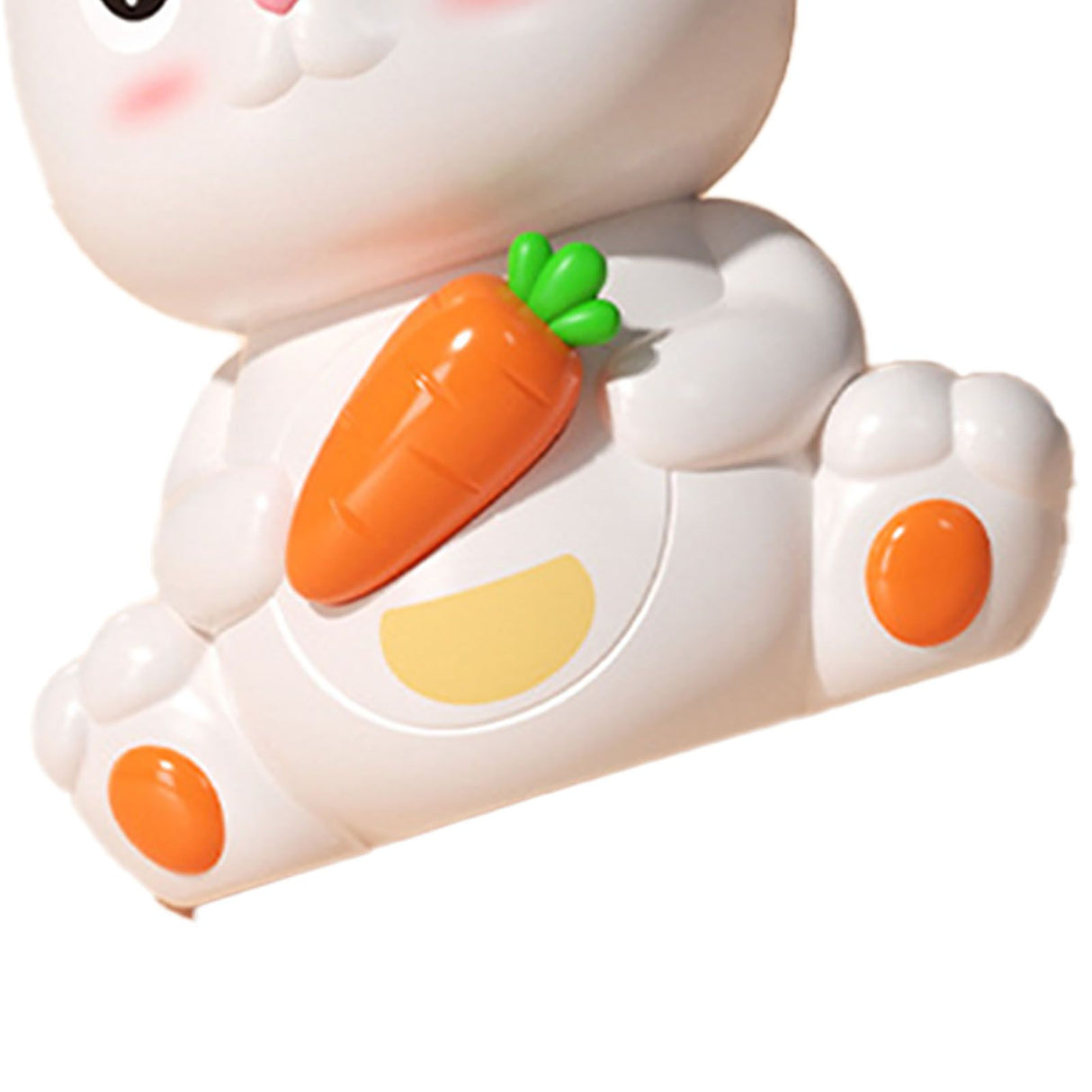 Piggy Bank Plastic Cute Rabbit Shape Fall Prevention Large Capacity Bunny Money Box for Children Gift