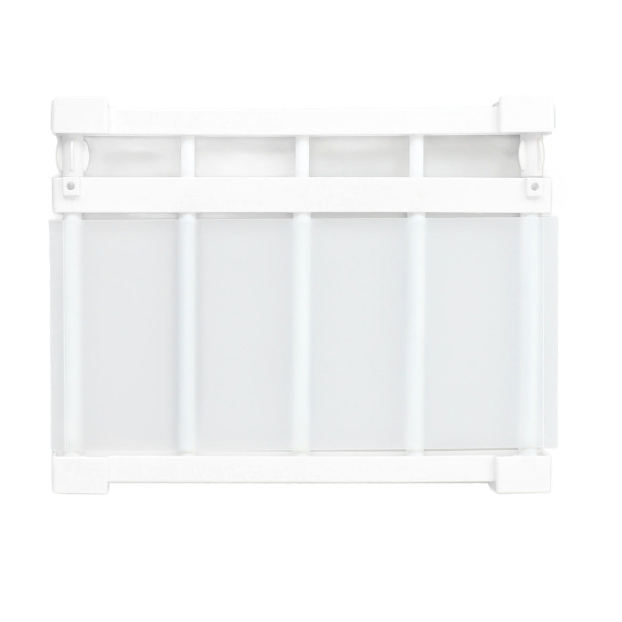 Tension Rod Shelf 14.2 Inch Width Nail Free Expandable Storage Rack for Cabinet Wardrobe 38 to 55cm /15 to 21.7in