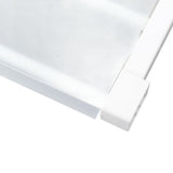 Tension Rod Shelf 14.2 Inch Width Nail Free Expandable Storage Rack for Cabinet Wardrobe 38 to 55cm /15 to 21.7in