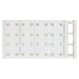 Wardrobe Partition Board Storage Extendable Rod Space Saving Layered Partition Board for Cabinet 18.9-31.5in - Top-Down View