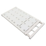 Wardrobe Partition Board Storage Extendable Rod Space Saving Layered Partition Board for Cabinet 18.9-31.5in