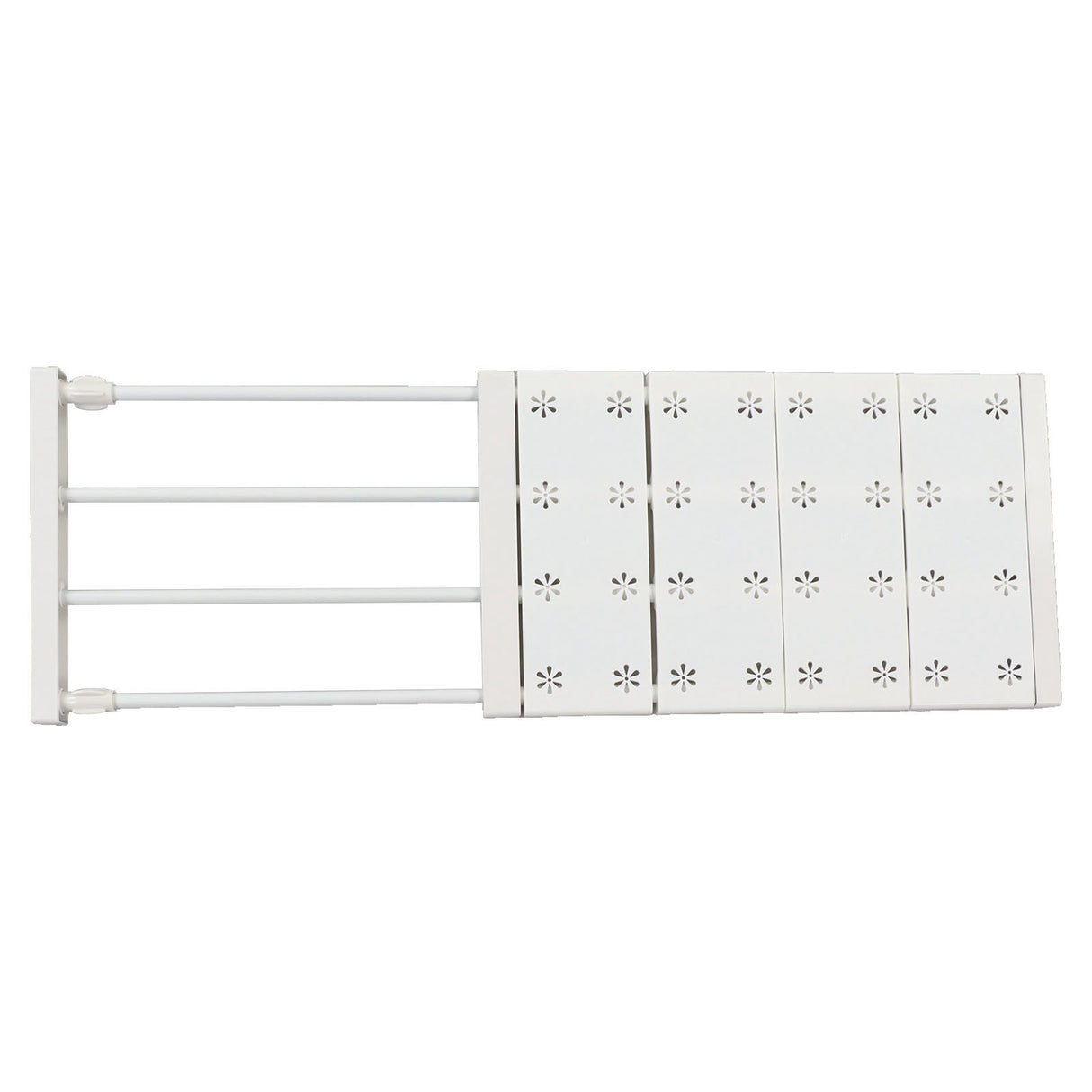 Wardrobe Partition Board Storage Extendable Rod Space Saving Layered Partition Board for Cabinet 18.9-31.5in