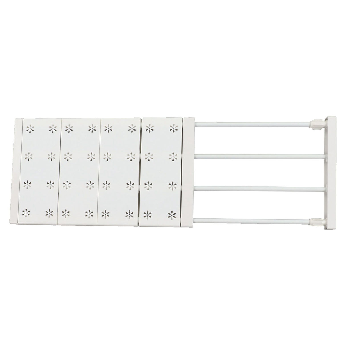 Wardrobe Partition Board Storage Extendable Rod Space Saving Layered Partition Board for Cabinet 18.9-31.5in