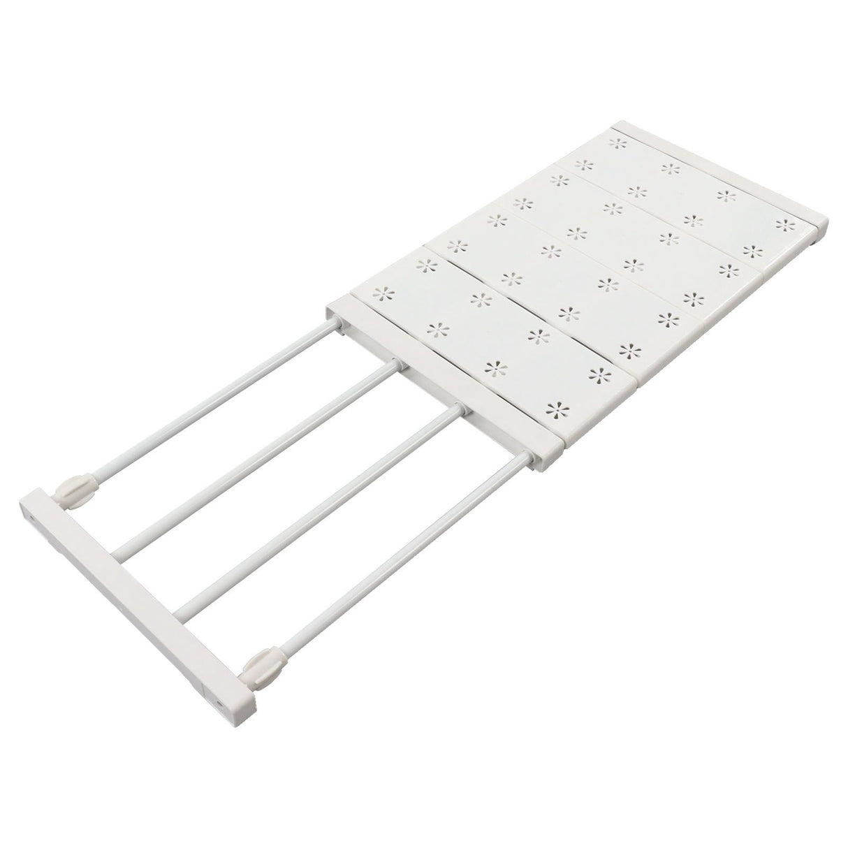 Wardrobe Partition Board Storage Extendable Rod Space Saving Layered Partition Board for Cabinet 18.9-31.5in