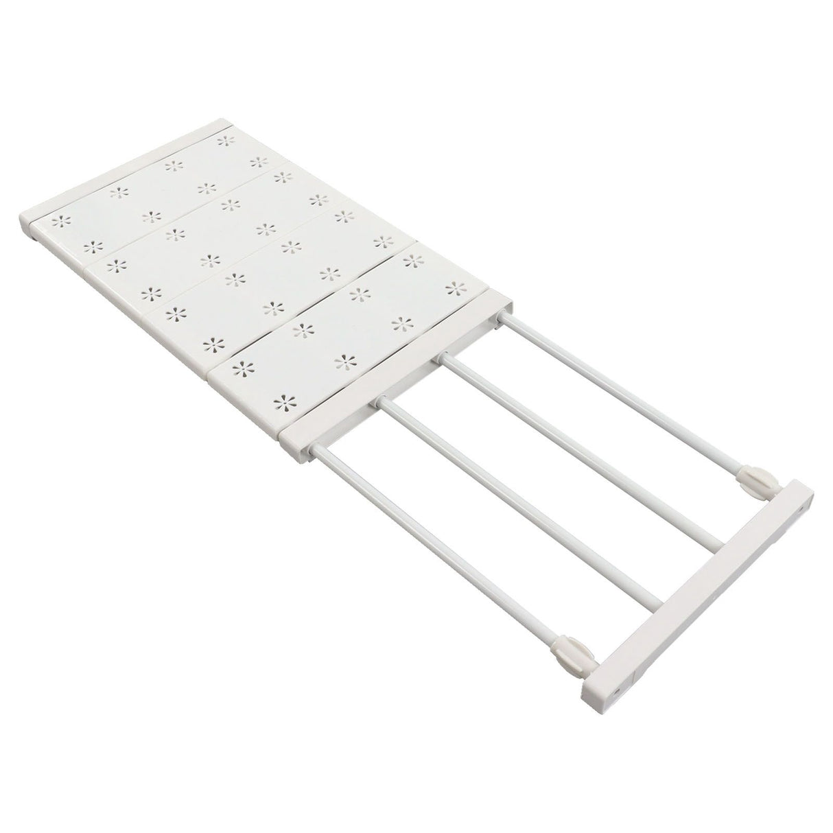 Wardrobe Partition Board Storage Extendable Rod Space Saving Layered Partition Board for Cabinet 18.9-31.5in