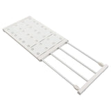 Wardrobe Partition Board Storage Extendable Rod Space Saving Layered Partition Board for Cabinet 18.9-31.5in
