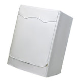 Washing Machine Cover Waterproof Dustproof Sunscreen for Fully Automatic Washer Silvering Oxford Cloth Piping Zipper L
