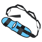 Leg Stretching Strap Muscle Relaxing High Elasticity Improve Flexibility Rehabilitation Foot Stretch Strap Blue