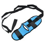 Leg Stretching Strap Muscle Relaxing High Elasticity Improve Flexibility Rehabilitation Foot Stretch Strap Blue