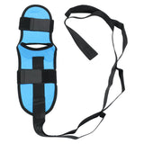 Leg Stretching Strap Muscle Relaxing High Elasticity Improve Flexibility Rehabilitation Foot Stretch Strap Blue