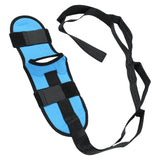 Leg Stretching Strap Muscle Relaxing High Elasticity Improve Flexibility Rehabilitation Foot Stretch Strap Blue