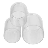 Clear Round Plastic Makeup Container Transparent Cylinder Makeup Brush Holder Organizer
