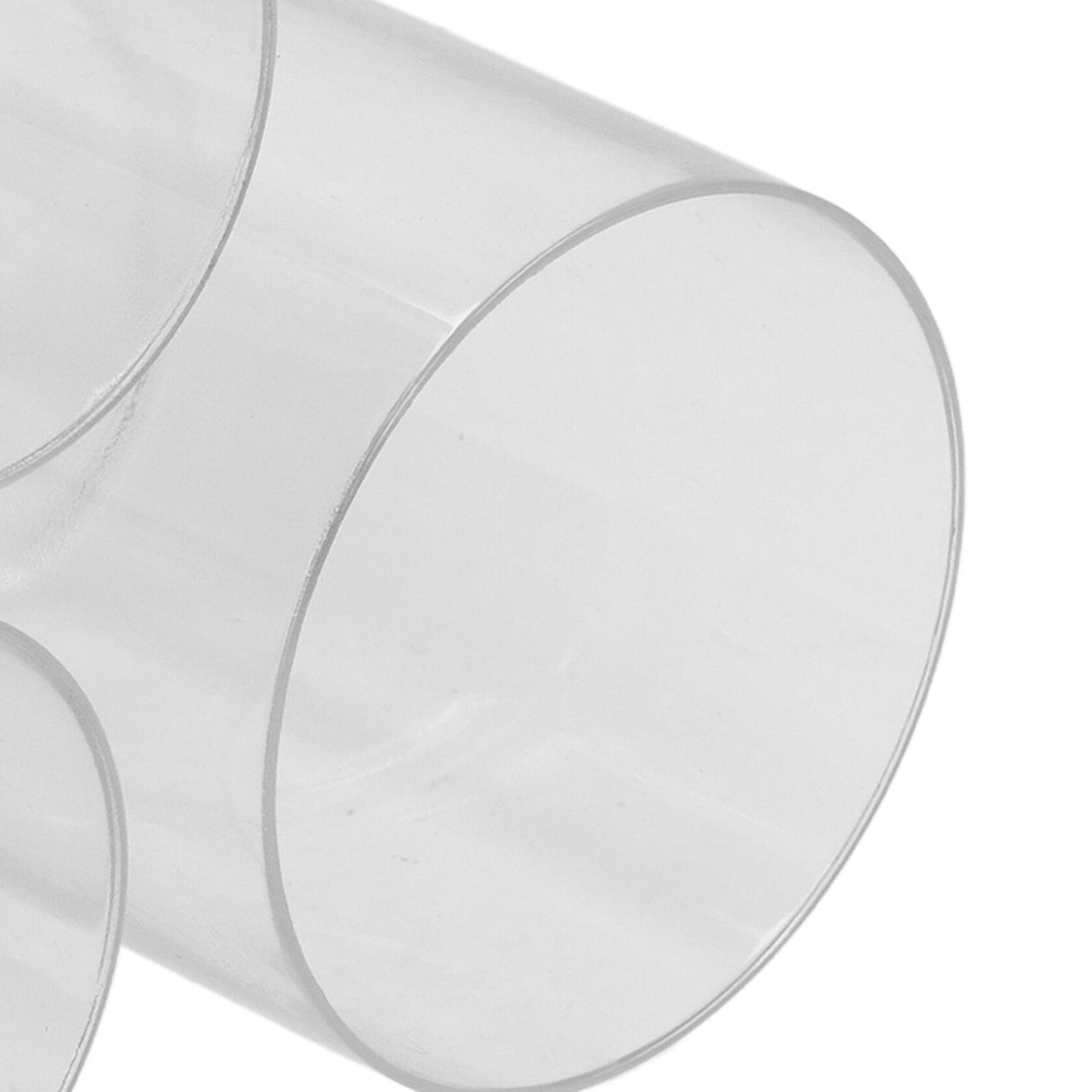 Clear Round Plastic Makeup Container Transparent Cylinder Makeup Brush Holder Organizer