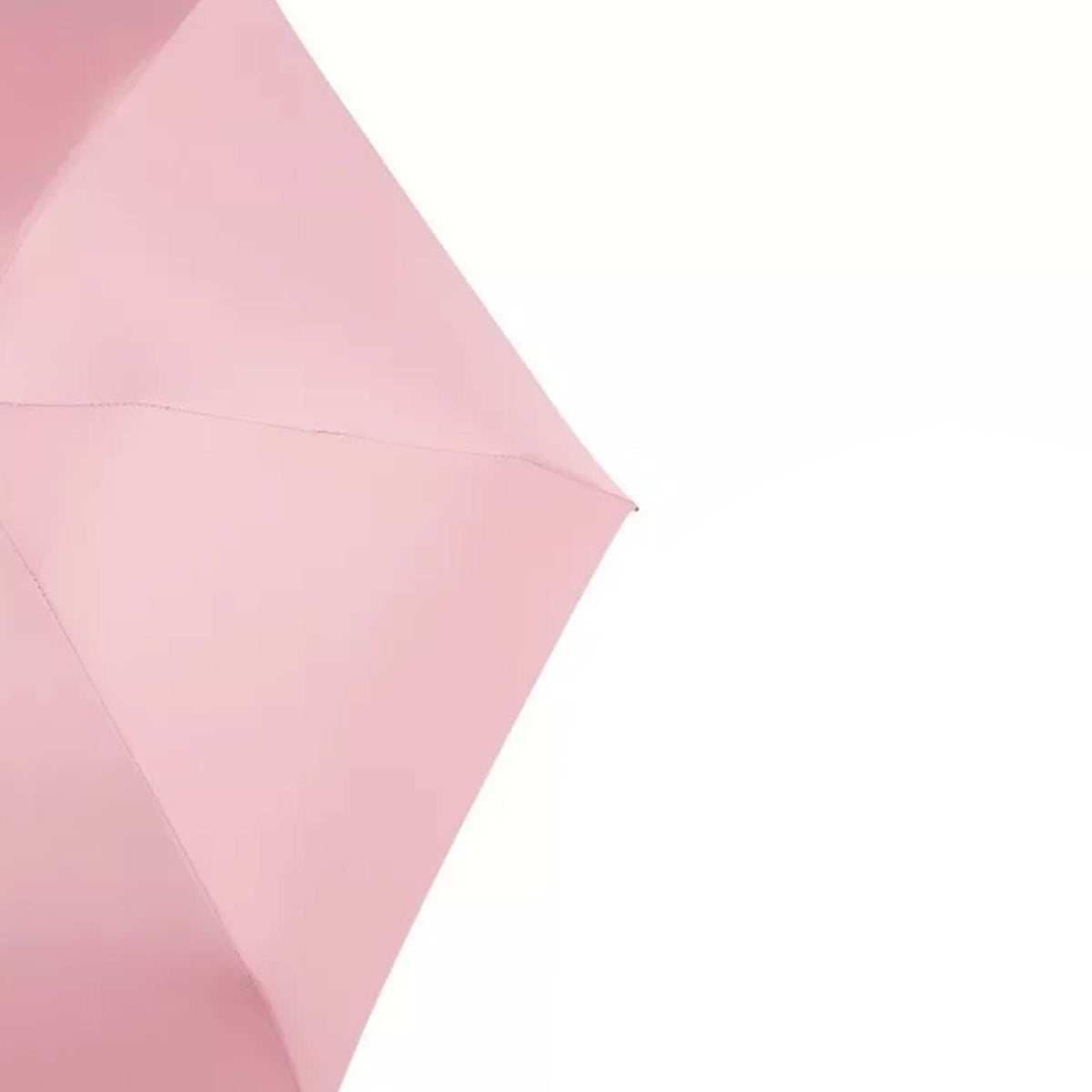 Pocket Umbrella Mini Compact Foldable Umbrella Pink for Sunny and Rainny Days 6 Umbrella Ribs