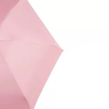 Pocket Umbrella Mini Compact Foldable Umbrella Pink for Sunny and Rainny Days 6 Umbrella Ribs - Extra Image