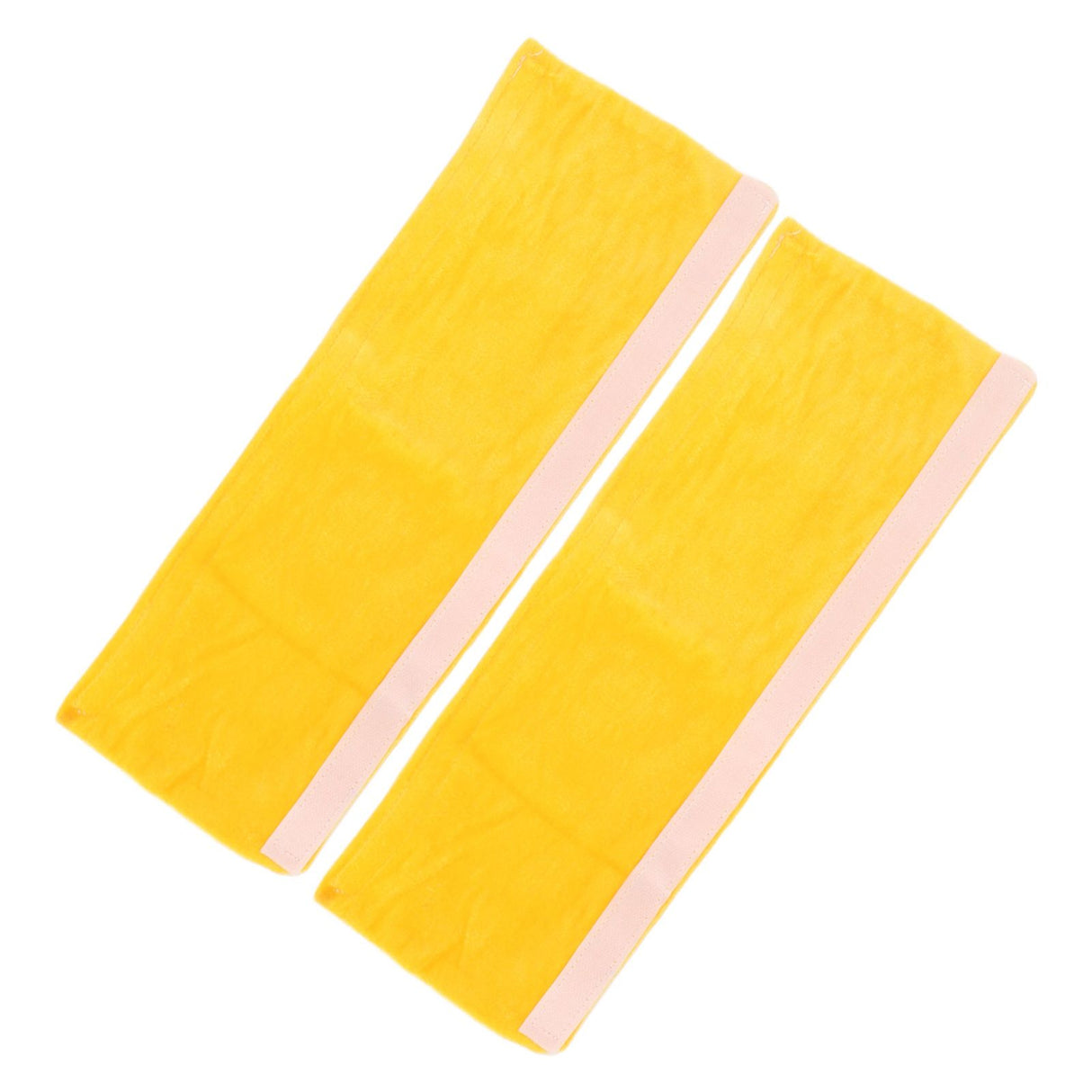 2pcs Refrigerator Door Handle Covers Soft Dustproof Refrigerator Handle Gloves for Kitchen Dining Yellow