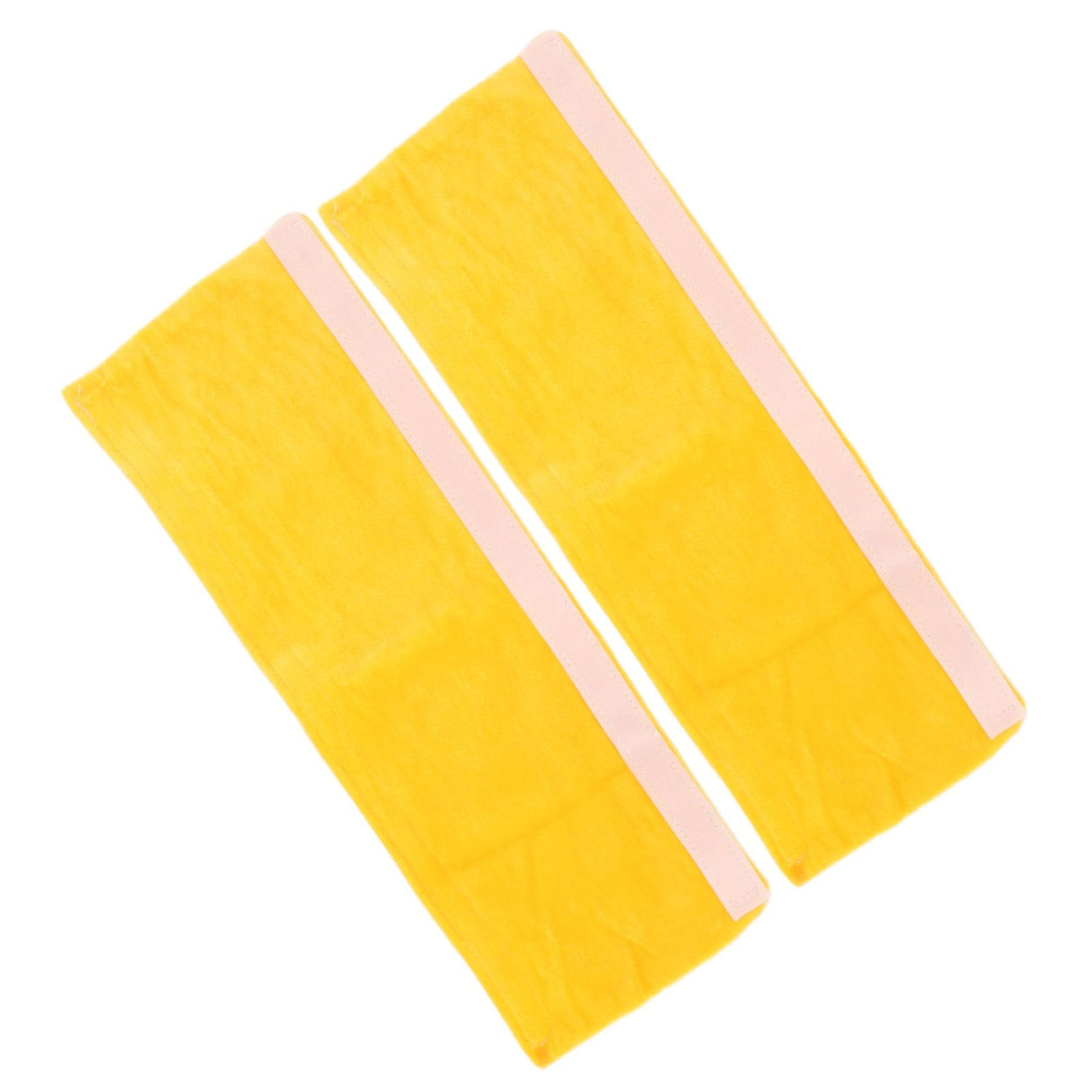 2pcs Refrigerator Door Handle Covers Soft Dustproof Refrigerator Handle Gloves for Kitchen Dining Yellow