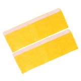 2pcs Refrigerator Door Handle Covers Soft Dustproof Refrigerator Handle Gloves for Kitchen Dining Yellow