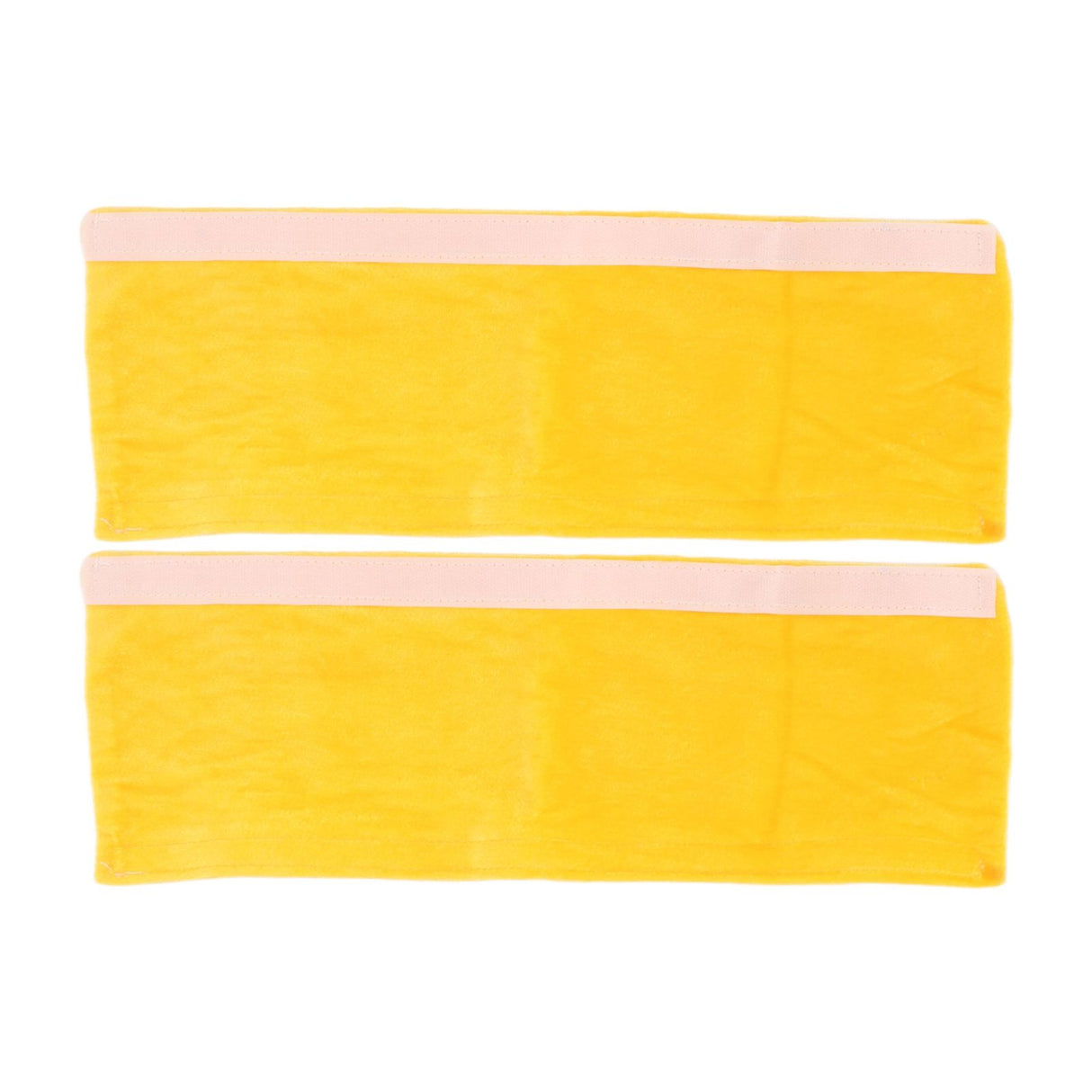 2pcs Refrigerator Door Handle Covers Soft Dustproof Refrigerator Handle Gloves for Kitchen Dining Yellow