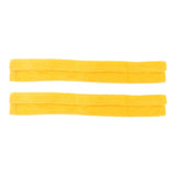 2pcs Refrigerator Door Handle Covers Soft Dustproof Refrigerator Handle Gloves for Kitchen Dining Yellow