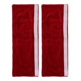 2pcs Refrigerator Door Handle Covers Soft Dustproof Refrigerator Handle Gloves for Kitchen Dining Claret