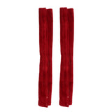 2pcs Refrigerator Door Handle Covers Soft Dustproof Refrigerator Handle Gloves for Kitchen Dining Claret