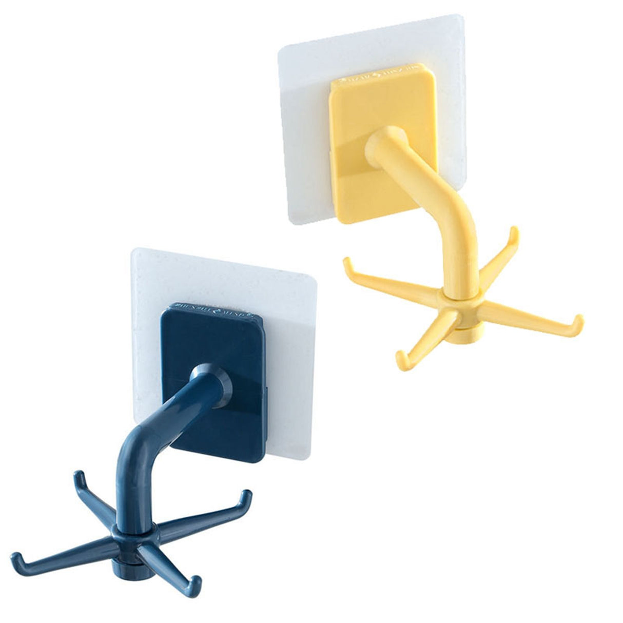 Hanging Utensil Holder Hooks 4 Claws 360° Rotatable Moisture Proof Strong Bearing Capacity for Water Bottle Pot Towel