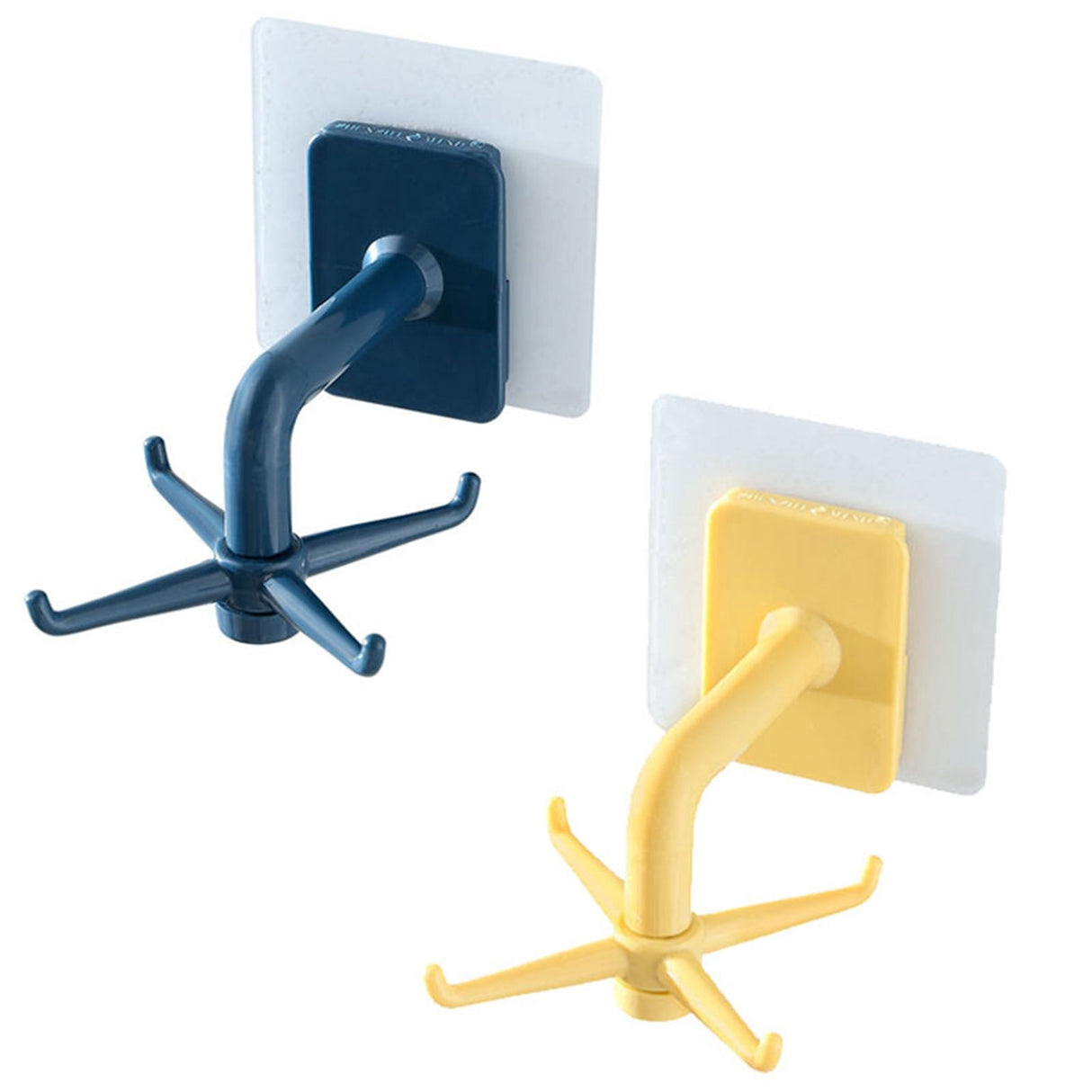 Hanging Utensil Holder Hooks 4 Claws 360° Rotatable Moisture Proof Strong Bearing Capacity for Water Bottle Pot Towel