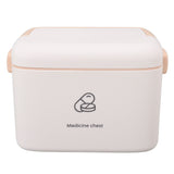 Large Medicine Storage Box Organizer Container Family Emergency Medicine Case with Removable Tray Type B