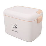 Large Medicine Storage Box Organizer Container Family Emergency Medicine Case with Removable Tray Type B