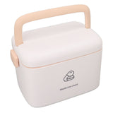 Large Medicine Storage Box Organizer Container Family Emergency Medicine Case with Removable Tray Type B