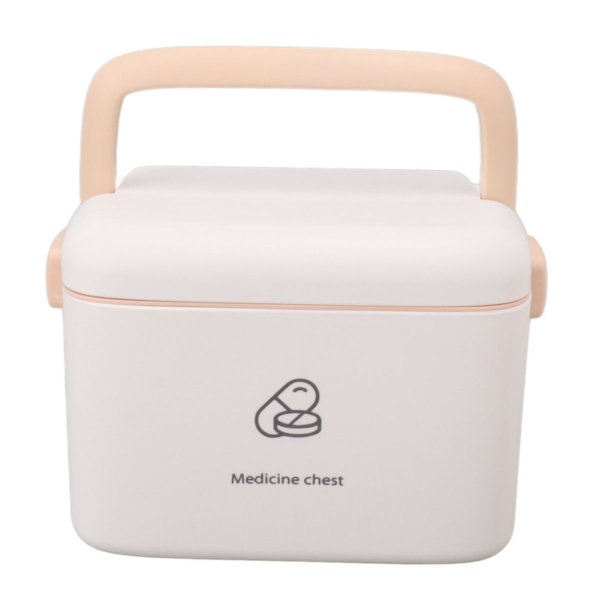 Large Medicine Storage Box Organizer Container Family Emergency Medicine Case with Removable Tray Type B
