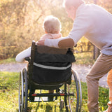 Walker Pouch Bag Polyester Foldable Wheelchair Backpack Carry Bag for Seniors Elderly - Extra Image