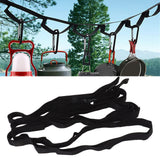 Camping Clothesline Multifunctional Nylon Laundry Clothesline Drying Line for Travel Garden Garage